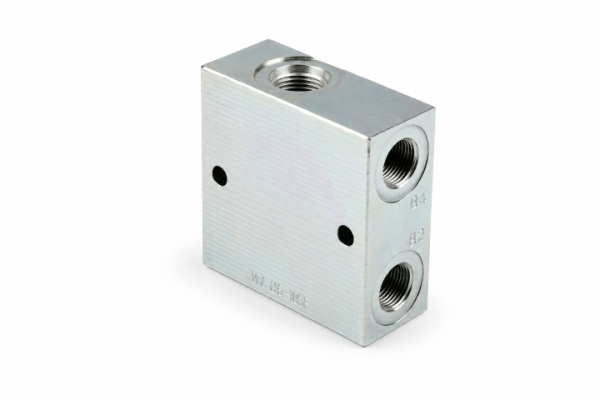 Korpus aluminiowy zaworu podwójny w układzie krzyżowym 3/8" 210Bar BSP DCP08-2-S3B P/N: 11135651