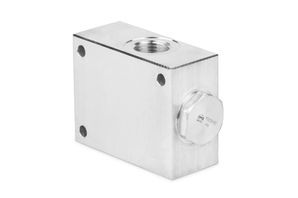 Dzielnik strumienia 1/2”-3/8” z podziałem 50%/50% (23-38)l./min. 260Bar FDC25C