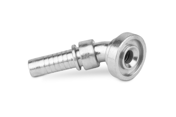 Końcówka do węża kolanko 45st. flanszowa lutowana SFS45 C45-13 31,7 1/2" SAE 6000 PSI 1200-08-08