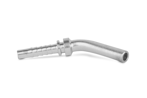 Końcówka do węża kolanko 45st. rurkowa BEL45/BES45 P35-05 rurka 6 L/S 0750-03-06