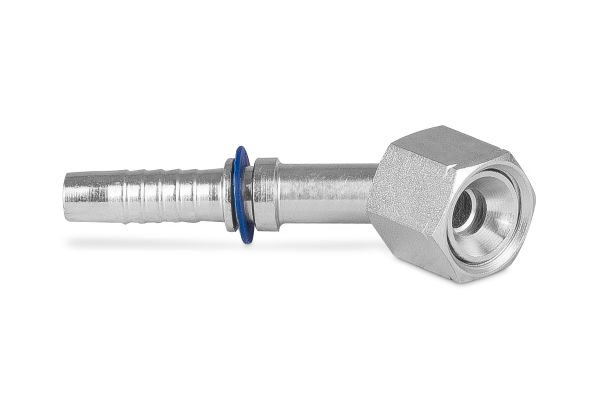 Końcówka do węża kolanko 45st. z nakrętką nakładaną DKJ45 C95-06 JIC 1/2” 1002-04-05