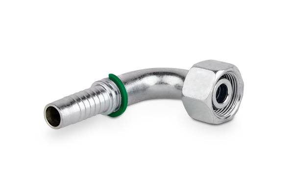 Końcówka do węża kolanko 90st. z nakrętką DKOL90 P52-13 M22x1,5 15L 0185-08-22