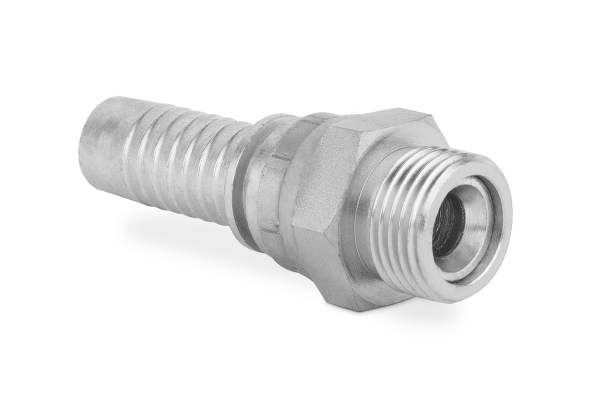 Końcówka do węża prosta z gwintem zewnętrznym, obrotowa BOSS C61-RO-13 UNF 7/8” 0390-08-10
