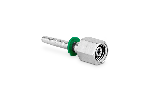 Końcówka do węża prosta z nakrętką DKOL P51-05 M12x1,5 6L 0085-03-12