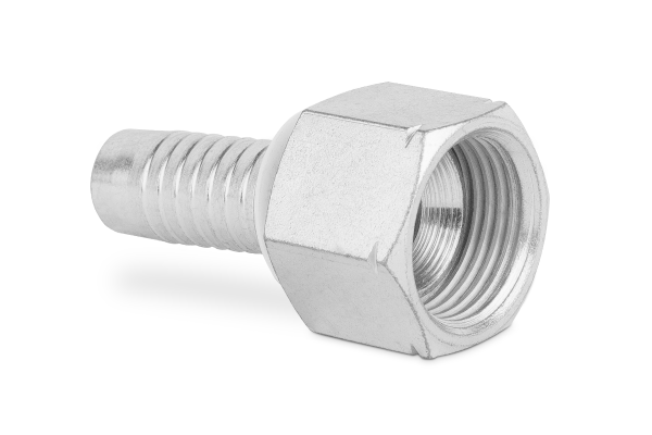 Końcówka do węża prosta z nakrętką nakładaną DKJ C91-16 JIC 1.1/16" 0902-10-12