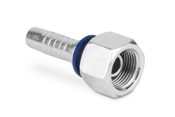 Końcówka do węża prosta z nakrętką nakładaną DKOR C11-06 G1/4” 0048-04-04
