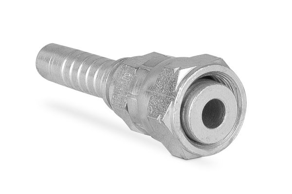Końcówka do węża prosta z nakrętką oraz dodatkowym sześciokątem ORFS K41-10 11/16” S05T-06-09