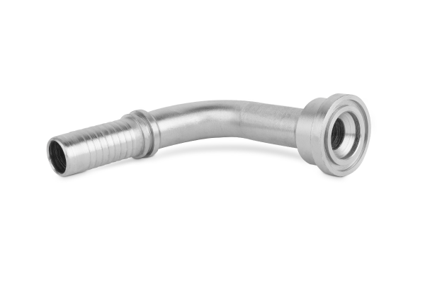 Końcówka do węża wysokie kolanko 90st. ( H-120mm ) flanszowa SFL90 C42-25 50,8 1.1/4" SAE 3000 PSI 1060-16-20H120