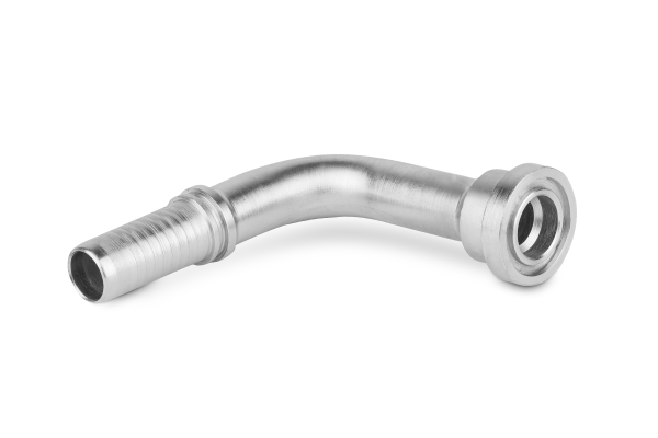 Końcówka do węża wysokie kolanko 90st. ( H-120mm ) flanszowa SFS90 C42-20 41,3 3/4" SAE 6000 PSI 1110-12-12H120