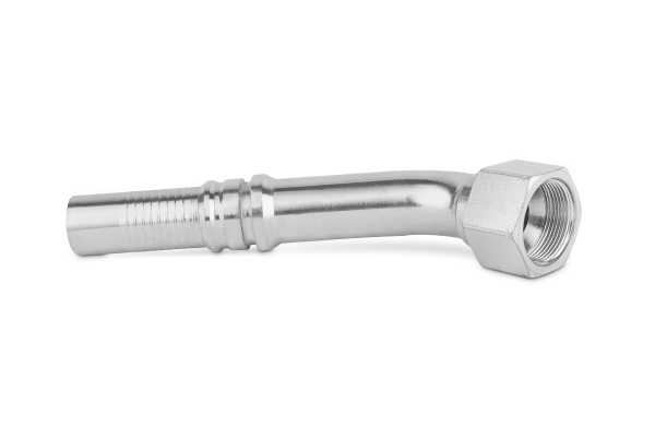 Końcówka INTER-LOCK do węża kolanko 45st. z nakrętką DKJ45 C95-20 JIC 1.1/16” 1000H12-12