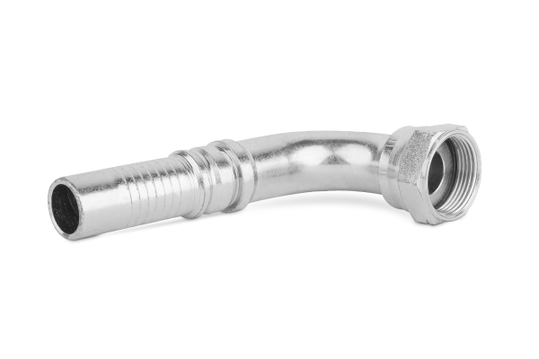 Końcówka INTER-LOCK do węża kolanko 90st. z nakrętką ORFS90 K42-38 2” S150H24-32