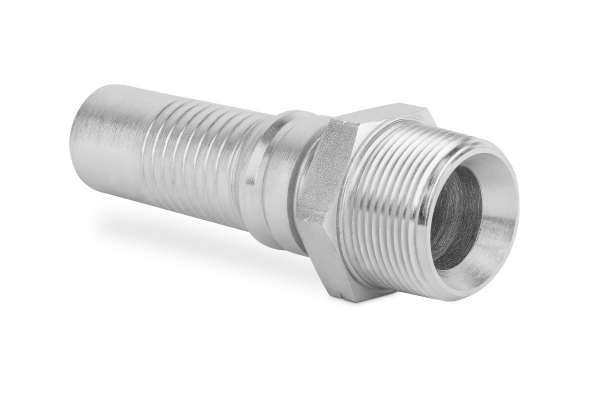 Końcówka INTER-LOCK do węża prosta z gwintem zewnętrznym stożkowym AGN C71-20 NPTF 3/4” 0370H12-12