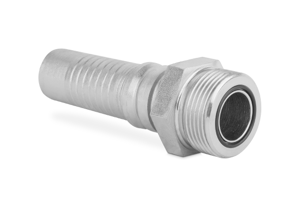 Końcówka INTER-LOCK do węża prosta z gwintem zewnętrznym ORFS-M K21-20 1.3/16” S350H12-14-BO