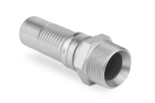Końcówka INTER-LOCK do węża prosta z gwintem zewnętrznym stożkowym BSPT AGR-K C31-20 R3/4” 0360H12-12