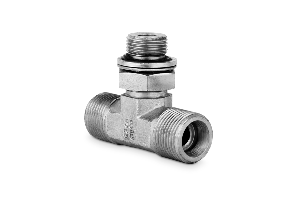 Korpus przyłączki trójnikowej symetrycznej 1 1/2”BSP-M52x2 42L 107013.1