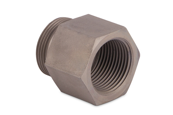korpus przyłączki z gwintem wewnętrznym M26x1,5-M30x2 22L 7250-22LM-1NI
