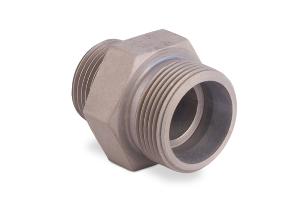 Korpus złączki prostej redukcyjnej M30x2 22L-M22x1,5 15L 7510-22/15L-1NI