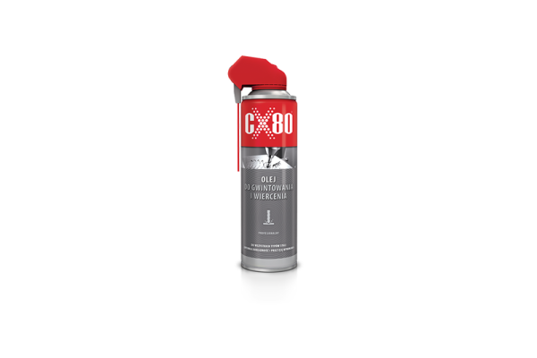 Olej do gwintowania i wiercenia CX80 duo-spray 500 ml 282