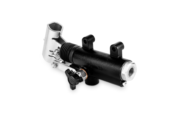 Pompa ręczna bezzbiornikowa pod siłownik jednostronnego działania 20cm3 1/2"BSP 350bar z pokrętłem rozładowczym PMP 20s (6074.0059) + dźwignia