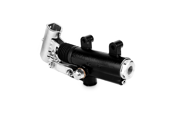 Pompa ręczna bezzbiornikowa pod siłownik jednostronnego działania 20cm3 1/2"BSP 350bar z zaworem rozładowczym PMP 20byB-e-s (6074.0063) + dźwignia