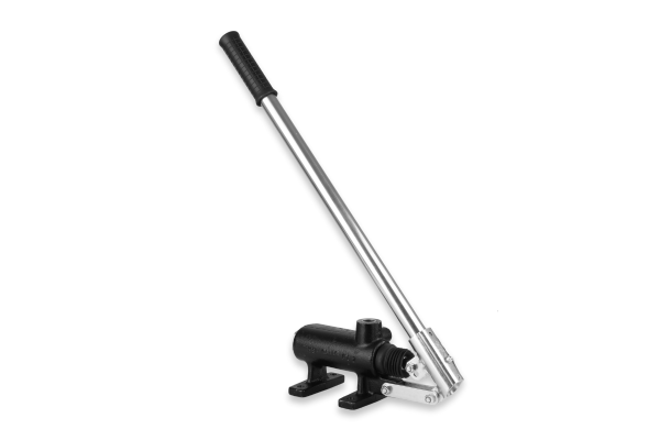 Pompa ręczna bezzbiornikowa pod siłownik jednostronnego działania 70cm3 1/2"BSP 200bar bez zaworu i pokrętła rozładowczego PMO 70e-s (6079.0033) + dźwignia