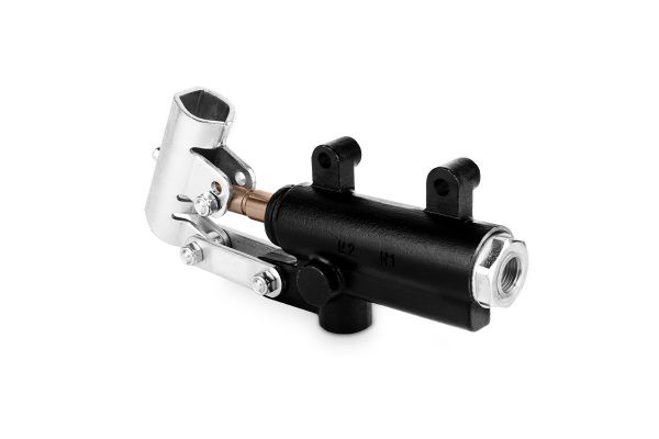 Pompa ręczna bezzbiornikowa pod siłownik jednostronnego działania 20cm3 1/2"BSP 350bar bez zaworu i pokrętła rozładowczego PMP 20e-s (6074.0060) + dźwignia