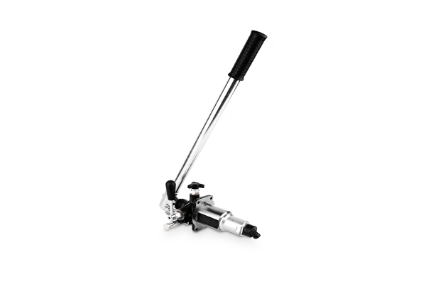 Pompa ręczna zbiornikowa dwubiegowa pod siłownik jednostronnego działania (80-5)cm3 3/8"BSP 500bar PM2V5/80 Lm-s (6071.0127-standard) +dźwignia