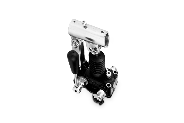 Pompa ręczna zbiornikowa pod siłownik dwustronnego działania 12cm3 3/8"BSP 380bar z zaworem i dźwignią rozładowczą PMD 12byA-L-s (6055.1048) + dźwignia