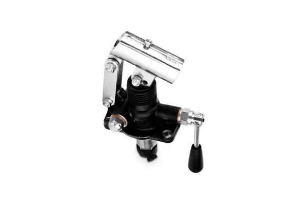 Pompa ręczna zbiornikowa pod siłownik jednostronnego działania 25cm3 3/8"BSP 350bar z zaworem i dźwignią rozładowczą PM 25byB-L-s (6051.1123) + dźwignia