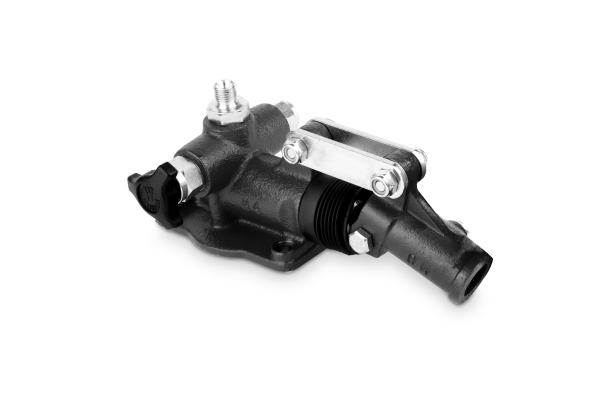 Pompa ręczna zbiornikowa pod siłownik jednostronnego działania 8cm3 380bar z zaworem i pokrętłem rozładowczym PMSE 8byB-s (6065.0038 -standard) + dźwignia