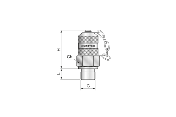 Przyłącze pomiarowe M10x1 M12,65x1,5 S10110X10120C (S10110120C)