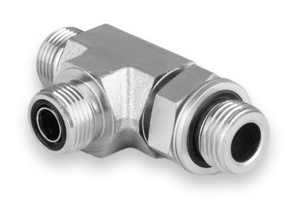 Przyłączka trójnikowa niesymetryczna 1/2" BSP 13/16" ORFS 6460-08-11