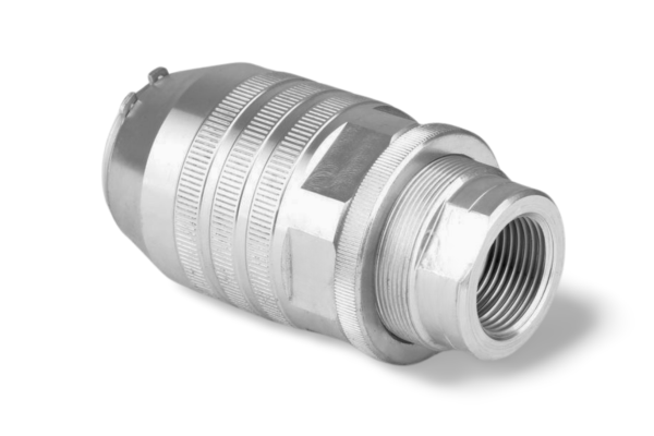Regulator przepływu jednokierunkowy z zaworem zwrotnym 1.1/4" BSP 200l./min. 250Bar grzybek VURF114