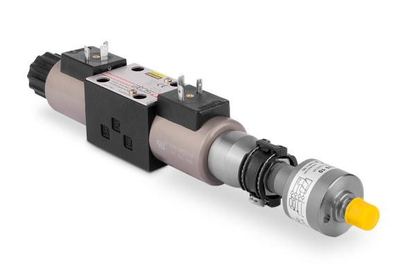 Rozdzielacz suwakowy NG6 DHE-0714/FV-X 24DC