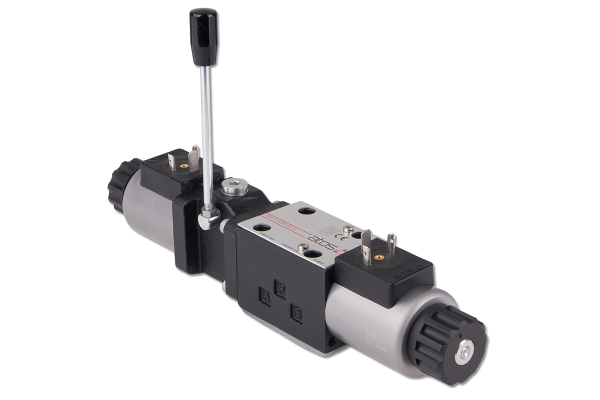 Rozdzielacz suwakowy NG6 DHE-0714/MV-X-24DC