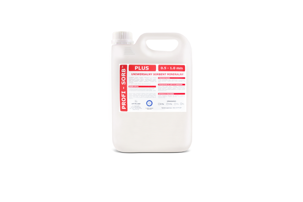Sorbent do oleju 5 L (kanister) – PROFI-SORB Plus
