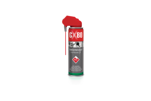 Spray uniwersalny CX80 Konserwująco-naprawczy Teflon (zam. WD-40) 250 ml duo-spray 188