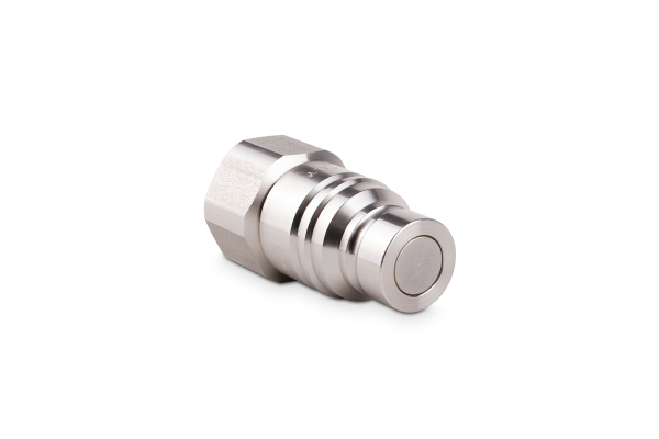 Szybkozłącze flat-face 3/8” AISI 316 wtyczka M.FL9 BSP 350 bar 802400103
