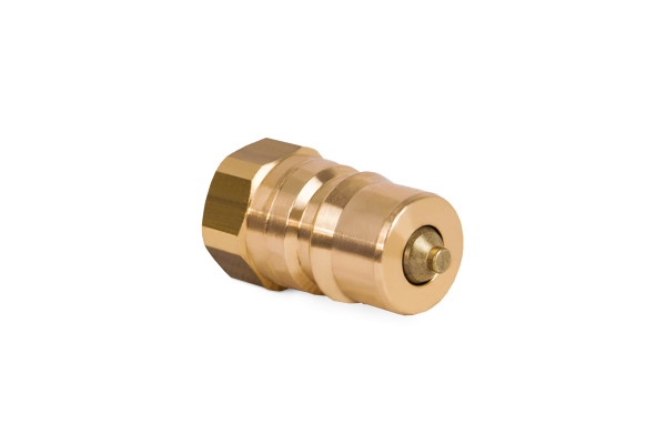 Szybkozłącze grzybkowe ISO/B 3/4" mosiądz wtyczka M.IRBO34V BSP 125 bar 804500109