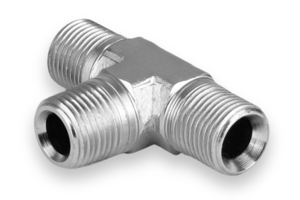 Trójnik przyłączeniowy symetryczny 1/2"NPT 1/2"BSP 4870-08