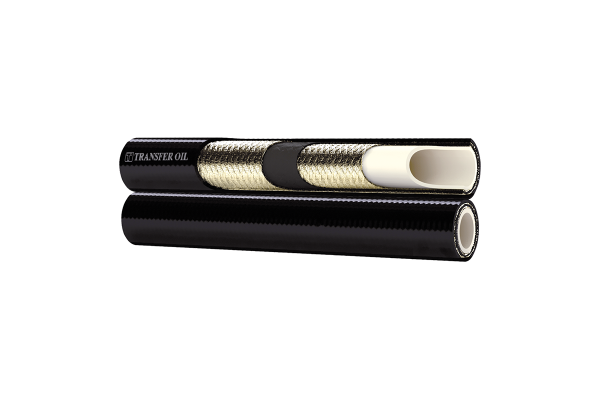 Wąż termoplastyczny hydrauliczny podwójny z dwoma oplotami metalowymi 2SB antiabrasion DN-10 330bar 0824