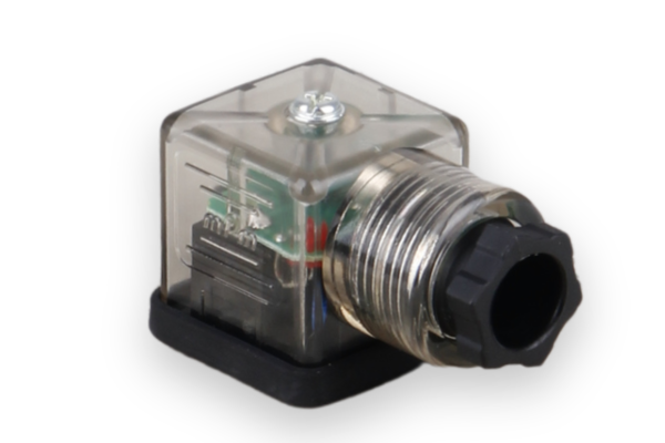 Wtyczka S18209TC421 (z diodą czerwoną 24VDC/AC +VDR, 3-pinowa)