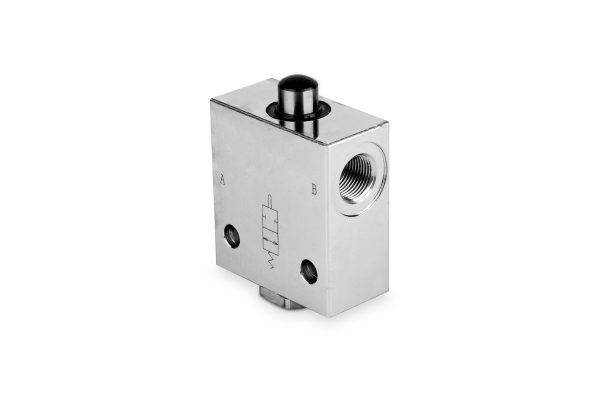 Zawór krańcowy normalnie otwarty 1/2" BSP 60l./min. 350Bar ESOP03