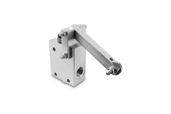 Zawór krańcowy z rolką normalnie otwarty 1/2” BSP 80l./min. 400Bar ESOPCM03