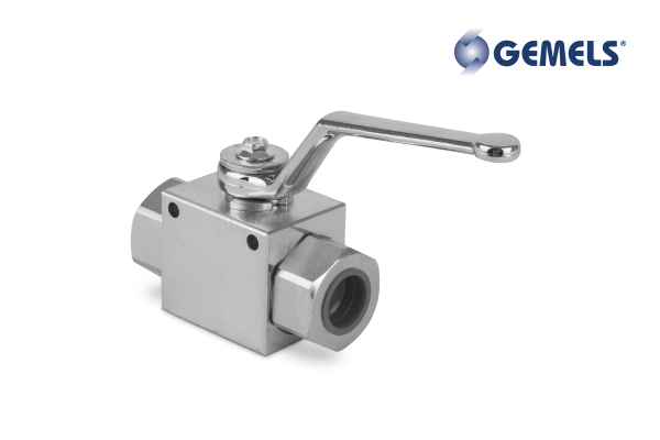 Zawór kulowy odcinający 2-drogowy GE1 1/4" BSP DN06 500Bar GE1GGT15011A000 (Smaller Design)