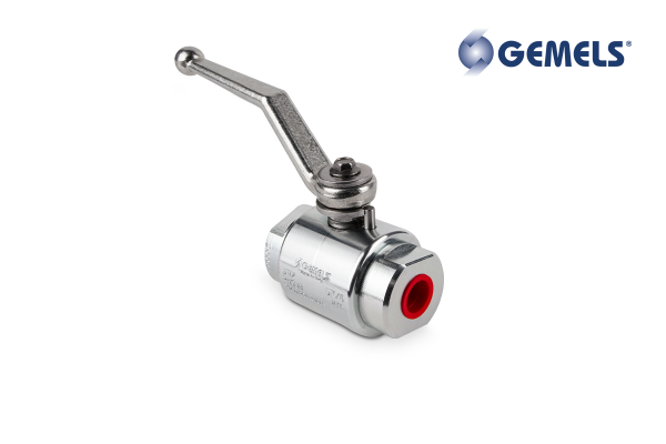 Zawór kulowy odcinający 2-drogowy GM 3/8" BSP DN10 500bar GM2GGT25024A000