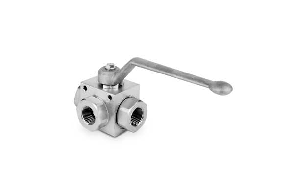 Zawór kulowy odcinający 3-drogowy 3/4" DN20 typ "T" RSAP3V04T