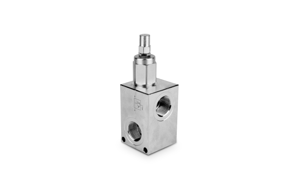 Zawór przeciążeniowy 1.1/4" BSP 150 l./min. 30-350 bar kapturek VMDS15006B3