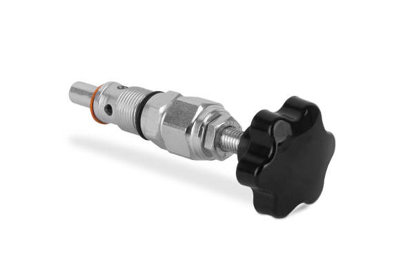 Zawór przeciążeniowy cartridge M26x1,5 80 l./min. 30-260 bar pokrętło PRC8020B