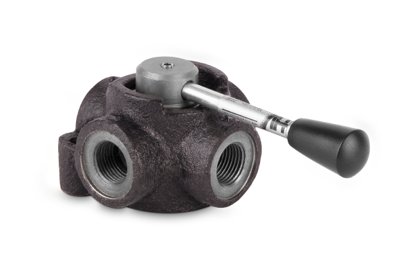 Zawór przełączający 4-drogowy 3/4" BSP zamknięty w pozycji środkowej D4-7001.0109